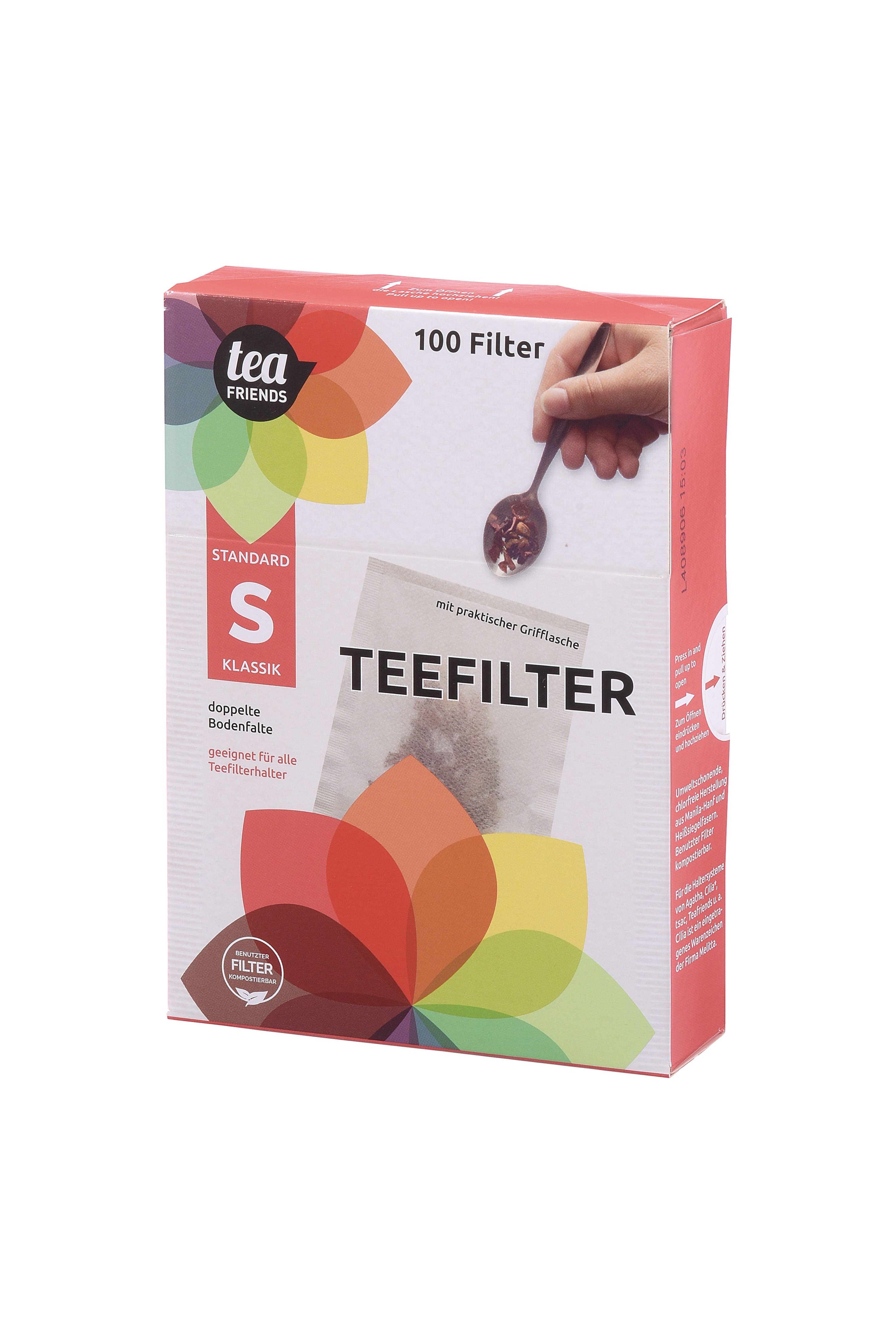 Teefilter Gr. S, classic