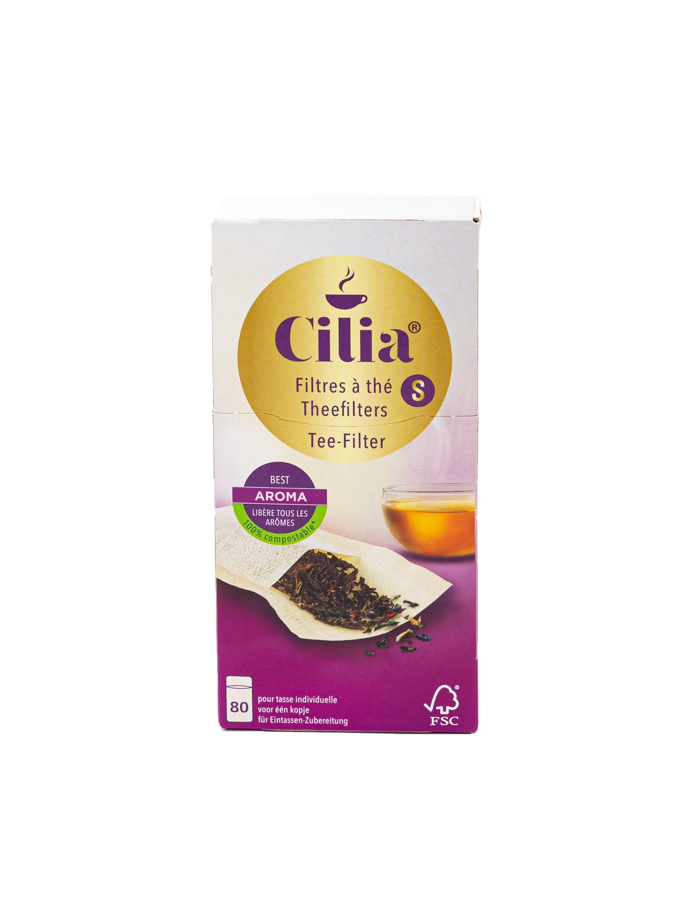 Cilia® Teefilter S: Der praktische Tassenfilter für feinsten Tee-Genuss