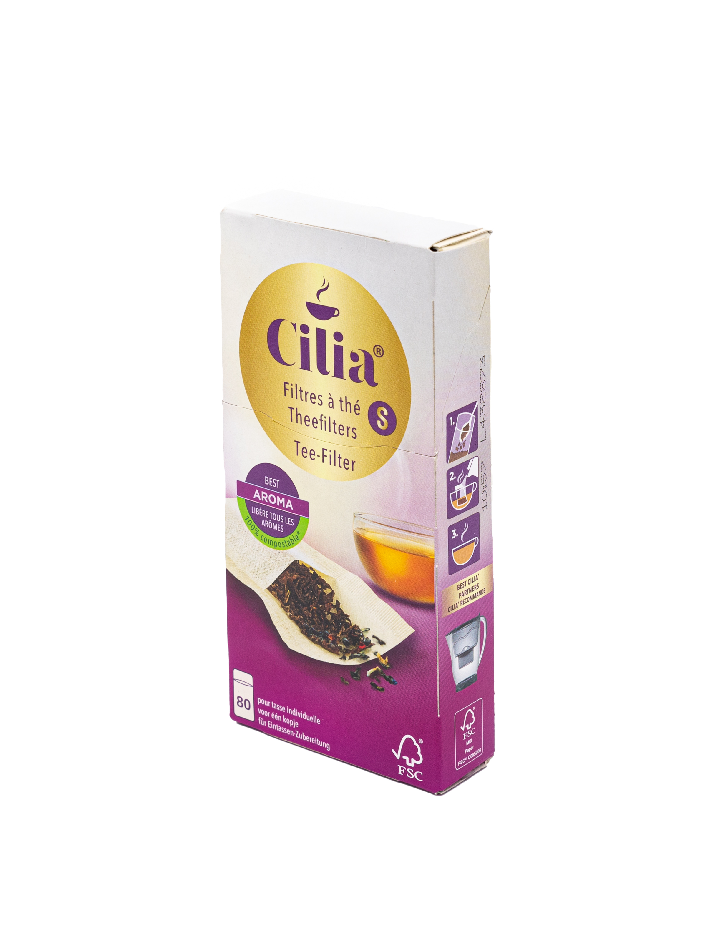 Cilia® Teefilter S: Der praktische Tassenfilter für feinsten Tee-Genuss